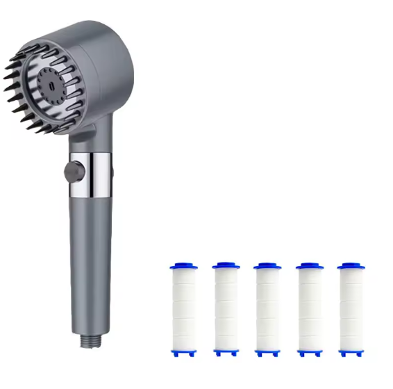 Nivora™ - Pommeau de Douche Haute Pression avec Filtration Intégrée